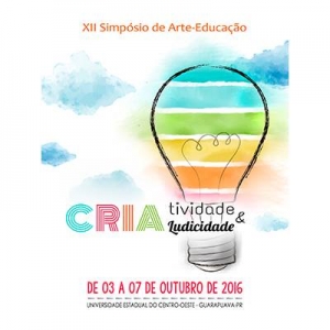 PR: Aberta chamada para submissão de trabalhos para o XII Simpósio de Arte-Educação: &quot;Criatividade e Ludicidade&quot;