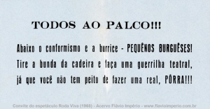 50 anos de Roda Viva!